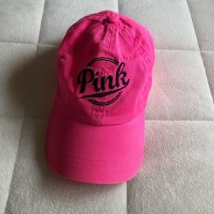 Pink Victoria Secrets hat